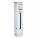 LED αδιάβροχο φωτιστικό δαπέδου IP44, μαύρο σώμα V-TAC – 8629