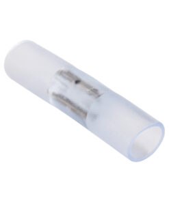 GloboStar® 70658 Σύνδεσμος I με Καρφάκια για Μονόχρωμο Φωτοσωλήνα LED 360° Degree 2 Pin