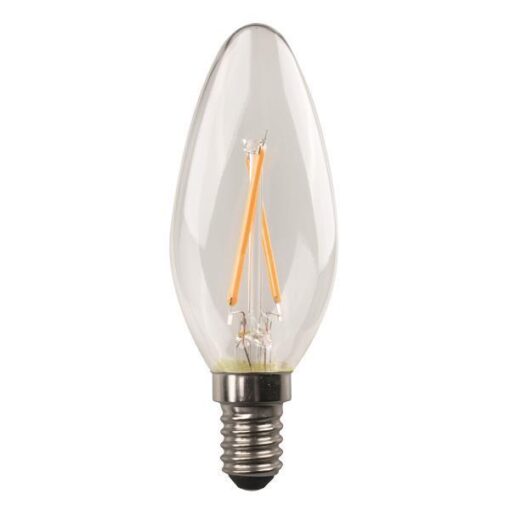 ΛΑΜΠΑ LED ΜΙΝΙΟΝ CROSSED FILAMENT 2.5W E14 3000K 220-240V EUROLAMP 147-78120