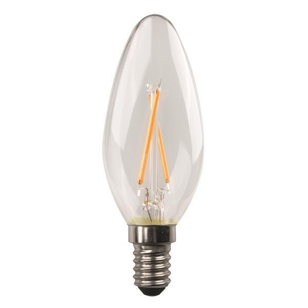 ΛΑΜΠΑ LED ΜΙΝΙΟΝ CROSSED FILAMENT 2.5W E14 3000K 220-240V EUROLAMP 147-78120