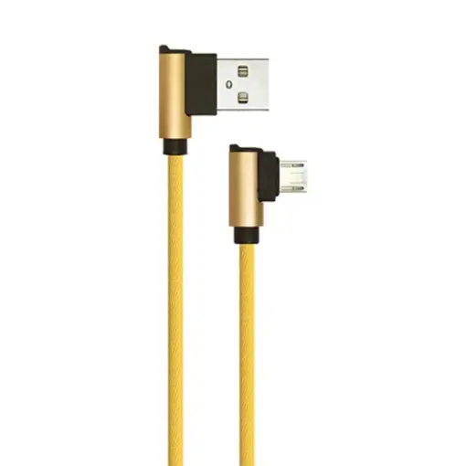 Καλώδιο Micro USB χρυσό 1m Diamond Series V-TAC – 8637