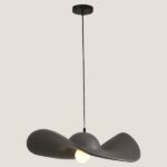 ΦΩΤΙΣΤΙΚΟ ΚΡΕΜΑΣΤΟ ΚΑΠΕΛΟ Ε27 60×140 ΜΑΥΡΟ EUROLAMP 144-46001