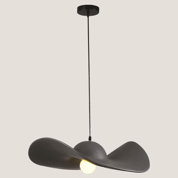 ΦΩΤΙΣΤΙΚΟ ΚΡΕΜΑΣΤΟ ΚΑΠΕΛΟ Ε27 60×140 ΜΑΥΡΟ EUROLAMP 144-46001