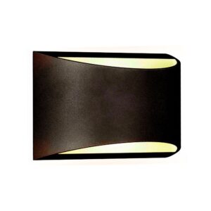 Επιτοίχιο Φωτιστικό Up-Down LED Μαύρο ΙP54 Αλουμίνιο V-TAC 9W Φυσικό 4000K – 218684