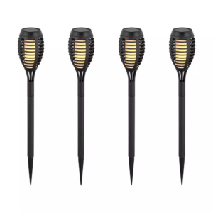 Ηλιακό φωτιστικό κήπου καρφί 1W 2200K IP44 συσκευασία 4 τεμαχίων V-TAC – 8689