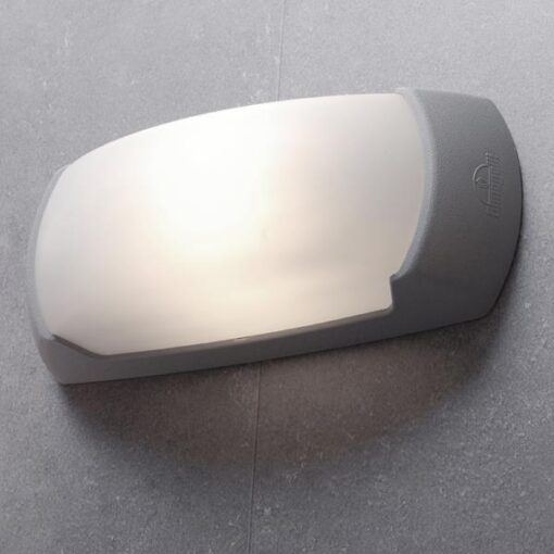 FUMAGALLI FRANCY-OP ΑΠΛΙΚΑ ΤΟΙΧΟΥ ΓΚΡΙ ΟΠΑΛ Ε27 300x130mm EUROLAMP – 145-26176