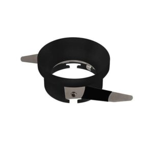 ΣΠΟΤ ΧΩΝΕΥΤΟ ΣΤΑΘΕΡΟ Φ75 GU10 IP20 ZERMIRA ΜΑΥΡΟ EUROLAMP – 147-52535