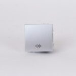 ΔΙΑΚΟΠΤΗΣ 2 MODULES ΜΕΣΑΙΟΣ A/R ΝΙΚΕΛ ΜΑΤ EUROLAMP – 152-20208