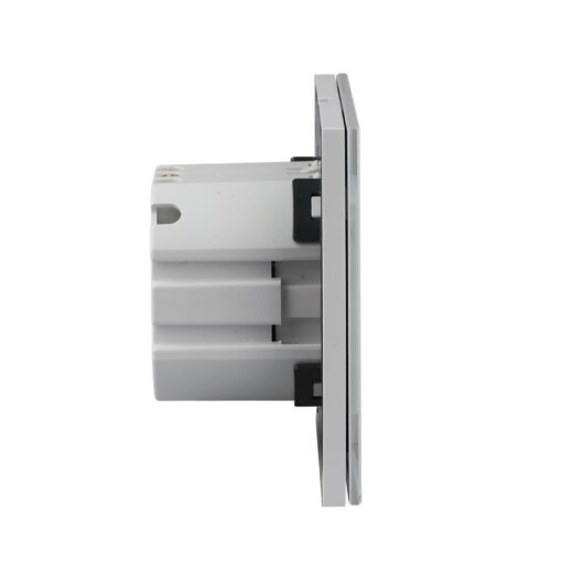 Wi-Fi Πρίζα Σούκο Λευκή Πλαστικό & Γυαλί Smart Home Συμβατή Με Amazon Alexa & Google Home V-TAC – 8798