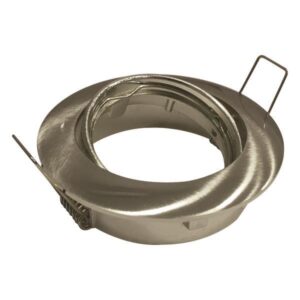 ΣΠΟΤ ΧΩΝΕΥΤΟ ΚΙΝΗΤΟ ΑΛΟΥΜΙΝΙΟΥ GU10 ΝΙΚΕΛ ΣΑΤΙΝΕ EUROLAMP 147-52523