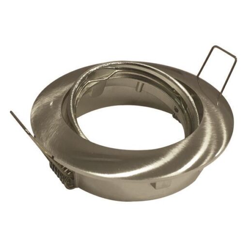 ΣΠΟΤ ΧΩΝΕΥΤΟ ΚΙΝΗΤΟ ΑΛΟΥΜΙΝΙΟΥ GU10 ΝΙΚΕΛ ΣΑΤΙΝΕ EUROLAMP 147-52523