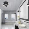 Σποτ Trio Lighting 3xGU10   Μαύρο Ματ Μεταλλικό  IP44  – 880430332