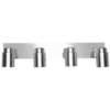 Σποτ Trio Lighting 4xGU10   Χρώμιο Μεταλλικό  IP44  – 880400406
