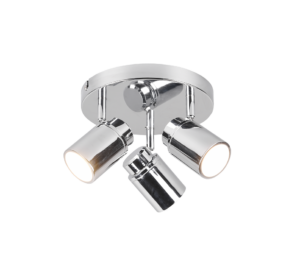Σποτ Trio Lighting 3xGU10   Χρώμιο Μεταλλικό  IP44  – 880430306