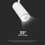 LED φωτιστικό ράγας τριφασικό COB 40W 3 σε 1 CCT Λευκού Χρώματος V-TAC – 8843