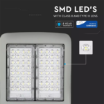 LED φωτιστικό δρόμου, V-TAC PRO Samsung Chip (CLASS II, INVENTRONICS DRIVER), 120W, 4000Κ, Dimmable – 885