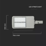 LED φωτιστικό δρόμου, V-TAC PRO Samsung Chip (CLASS II, INVENTRONICS DRIVER), 150W, 4000Κ, Dimmable – 887