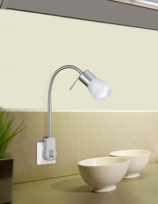 Σποτ Trio Lighting LED 6W E14 Νίκελ Ματ Μεταλλικό 470lm 3000K  891010107