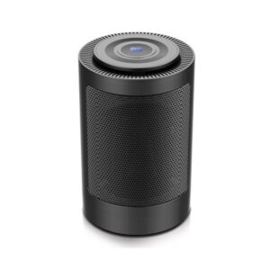 ΑΕΡΟΘΕΡΜΟ ΚΕΡΑΜΙΚΟ 1500W ΚΥΚΛΙΚΟ ΜΑΥΡΟ ΜΕ ΤΗΛΕΧΕΙΡΙΣΤΗΡΙΟ EUROLAMP – 890-50019