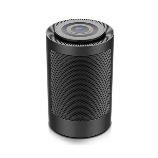 ΑΕΡΟΘΕΡΜΟ ΚΕΡΑΜΙΚΟ 1500W ΚΥΚΛΙΚΟ ΜΑΥΡΟ ΜΕ ΤΗΛΕΧΕΙΡΙΣΤΗΡΙΟ EUROLAMP – 890-50019