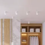 Επιφανειακό φωτιστικό Spot GU10 με κυλινδρικό λευκό σώμα V-TAC – 8944