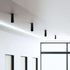 Επιφανειακό φωτιστικό Spot GU10 στρογγυλό με μαύρο σώμα V-TAC – 8947