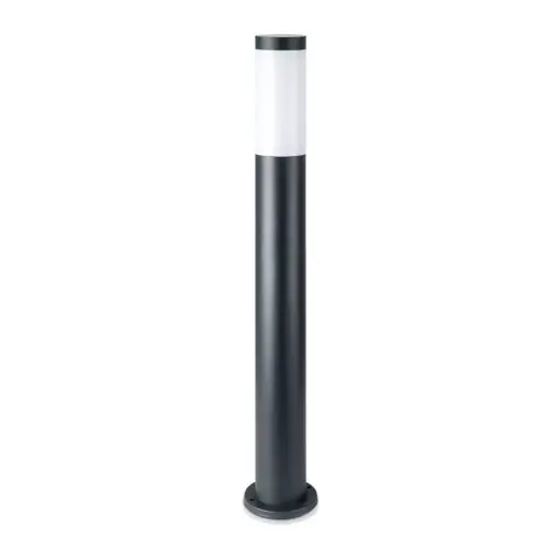 Επιδαπέδιο φωτιστικό κήπου E27 IP44 Stainless + PC με γκρι σώμα 80cm V-TAC – 8961