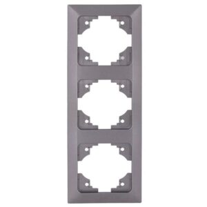 ΠΛΑΙΣΙΟ 3 ΘΕΣΕΩΝ ΝΙΚΕΛ MAT ΚΑΘΕΤΟ – 152-12326