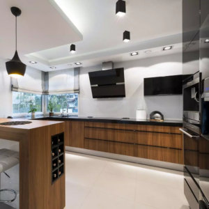 Επιφανειακό φωτιστικό Spot GU10 με τετράγωνο μαύρο και ροζ χαλκό σώμα V-TAC – 8993