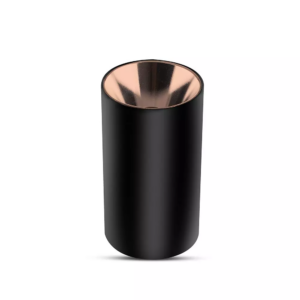 Επιφανειακό φωτιστικό Spot GU10 με στρογγυλό μαύρο και ροζ χαλκό σώμα V-TAC – 8997