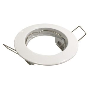 ΣΠΟΤ ΧΩΝΕΥΤΟ ΣΤΑΘΕΡΟ ΑΛΟΥΜΙΝΙΟΥ GU10 ΛΕΥΚΟ EUROLAMP 147-55610