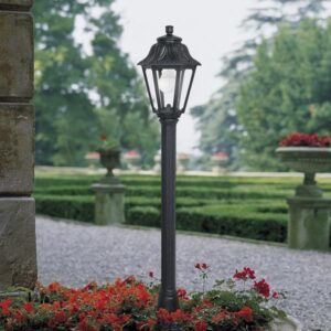 FUMAGALLI ΚΟΛΩΝΑΚΙ ΔΑΠΕΔΟΥ MIZAR ANNA ΜΑΥΡΟ ΕΞΑΓΩΝΟ 220x1100mm Ε27 EUROLAMP – 145-26004