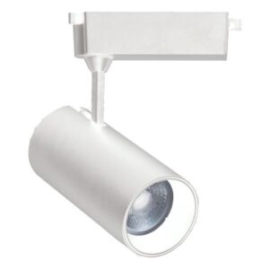 ΣΠΟΤ ΡΑΓΑΣ LED 2 ΓΡΑΜΜΩΝ 30W 3000K Φ80Χ160 ΛΕΥΚΟ PLUS EUROLAMP – 145-59056