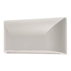 ΑΠΛΙΚΑ ΤΟΙΧΟΥ LED SLIM 6W IP65 220-240V 220X51X113mm ΛΕΥΚΟ PRO EUROLAMP 145-52050