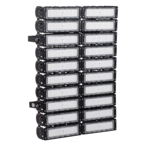 GloboStar® GOLIATH 90105 LED Προβολέας Γηπέδου – Φωτιστικό Tunnel 1000W 160000LM 75°*135° AC 100-277V Αδιάβροχο IP65 Μ62 x Π22 x Υ90cm Ψυχρό Λευκό 5000K – MeanWell Driver & LumiLEDs Chip – 5 Χρόνια Εγγύηση