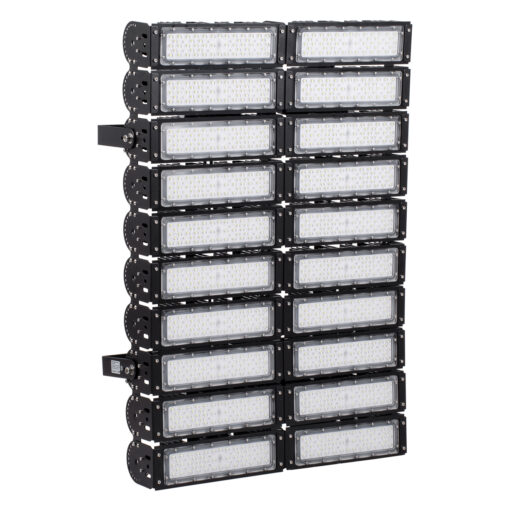 GloboStar® GOLIATH 90105 LED Προβολέας Γηπέδου – Φωτιστικό Tunnel 1000W 160000LM 75°*135° AC 100-277V Αδιάβροχο IP65 Μ62 x Π22 x Υ90cm Ψυχρό Λευκό 5000K – MeanWell Driver & LumiLEDs Chip – 5 Χρόνια Εγγύηση