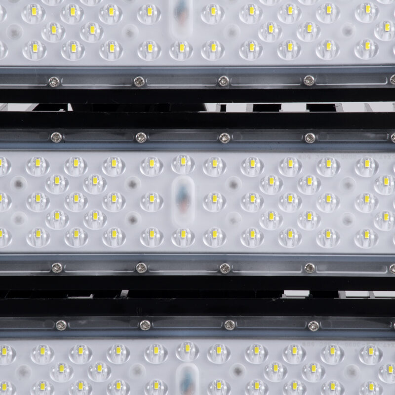 GloboStar® GOLIATH 90105 LED Προβολέας Γηπέδου – Φωτιστικό Tunnel 1000W 160000LM 75°*135° AC 100-277V Αδιάβροχο IP65 Μ62 x Π22 x Υ90cm Ψυχρό Λευκό 5000K – MeanWell Driver & LumiLEDs Chip – 5 Χρόνια Εγγύηση