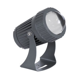 GloboStar® SPOT-FENIA 90134 Σποτ Φωτισμου Wall Washer LED 10W 1150lm 5° DC 24V Αδιάβροχο IP65 D7 x H12cm Φυσικό Λευκό 4000K – Γκρι Ανθρακί – 3 Years Warranty