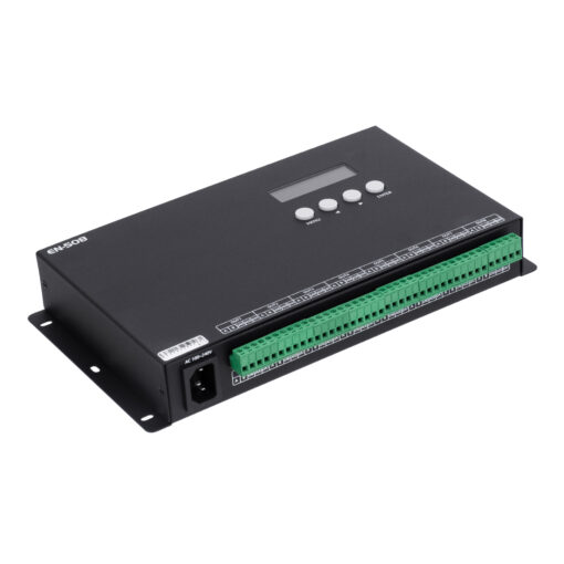 GloboStar® 90144 SEEKWAY EN-508 – Professional Channel Controller – Full Colour LED Digital SPI Pixel ONLINE Control System – Κεντρικός & Slave Controller Καναλιών Εξόδου για Ψηφιακά Προϊόντα LED Digital Pixel TTL & DMX512 – Single Colour & RGB & RGBW – Synchronous & Asynchronous – 3 Χρόνια Εγγύηση