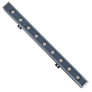 GloboStar® WASHER-NAIA 90172 Μπάρα Φωτισμού Wall Washer LED 9W 990lm 30° DC 24V Αδιάβροχο IP65 Μ50 x Π4 x Υ5cm Θερμό Λευκό 2700Κ – Γκρι Ανθρακί – 3 Years Warranty