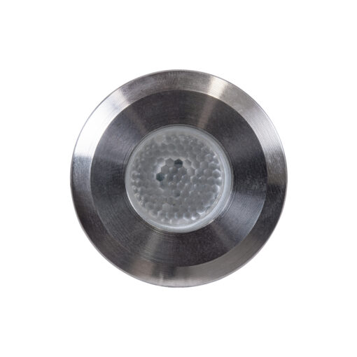 GloboStar® UNDERGROUND-GENA 90199 Χωνευτό Φωτιστικό Σποτ Δαπέδου LED 1W 80lm 5° DC 24V Αδιάβροχο IP68 Φ3 x Υ6cm Μπλε – Ανοξείδωτο Ατσάλι – 3 Years Warranty