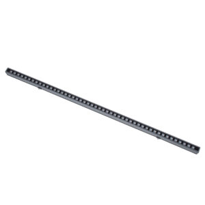 GloboStar® DIGI-BAR 90212 Ψηφιακή Μπάρα Φωτισμού Wall Washer Digital Pixel Facade Tuber Bar LED 12W 720lm 45° DC 24V Αδιάβροχο IP65 L100 x W3.5 x H3.2cm RGB DMX512 – Γκρι Ανθρακί με Pixel Lens Φακούς – 3 Years Warranty