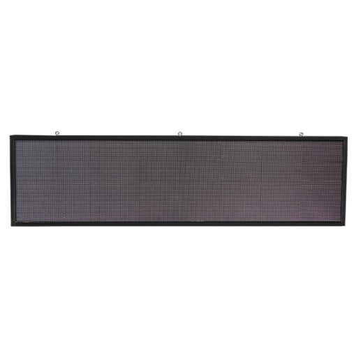 GloboStar® 90293 Κυλιόμενη Ψηφιακή Επιγραφή P10 LED SMD AC 220-240V με Wi-Fi – Αδιάβροχή IP54 – Μονής Όψης – Μ264 x Π9 x Υ72cm Μπλε