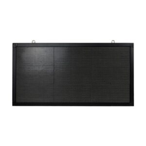 GloboStar® DISPLAY 90298 LED Scrolling Display 96x48cm – Κυλιόμενη Ψηφιακή Πινακίδα / Επιγραφή Διπλής Όψης P10 LED SMD AC 220-240V – Λειτουργία μέσω Wi-Fi με Εφαρμογή APP – Αισθήτηρας Θερμοκρασίας και Υγρασίας – Αδιάβροχο IP65 – Μ102 x Π11 x Υ54.5cm – Κόκκινο – 1 Χρόνο Εγγύηση