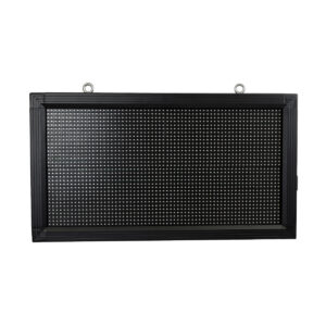 GloboStar® DISPLAY 90329 LED Scrolling Display 64x32cm – Κυλιόμενη Ψηφιακή Πινακίδα / Επιγραφή Μονής Όψης P10 LED SMD AC 220-240V – Λειτουργία μέσω Wi-Fi με Εφαρμογή APP – Αισθήτηρας Θερμοκρασίας και Υγρασίας – Αδιάβροχο IP65 – Μ72 x Π9 x Υ42.5cm – Πορτοκαλί – 1 Χρόνο Εγγύηση