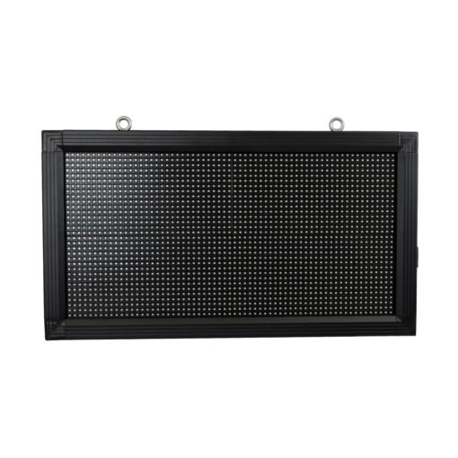 GloboStar® DISPLAY 90329 LED Scrolling Display 64x32cm – Κυλιόμενη Ψηφιακή Πινακίδα / Επιγραφή Μονής Όψης P10 LED SMD AC 220-240V – Λειτουργία μέσω Wi-Fi με Εφαρμογή APP – Αισθήτηρας Θερμοκρασίας και Υγρασίας – Αδιάβροχο IP65 – Μ72 x Π9 x Υ42.5cm – Πορτοκαλί – 1 Χρόνο Εγγύηση