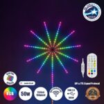 GloboStar® DIGIFRWORKS 90339 Σετ Ψηφιακής LED RGB Ταινίας 5 Μέτρων με Ψηφιακό Controller με WiFi Smart APP & Ασύρματο Χειριστήριο RF 2.4Ghz – LED SMD 5050 50W/Σετ 156LED/Σετ 156PIXEL/Σετ 3000lm/Σετ 120° DC 5V με USB 2.0 IP20 Πολύχρωμο RGB – Dimmable – Μ205 x Π105 x Υ1.5cm – 2 Χρόνια Εγγύηση