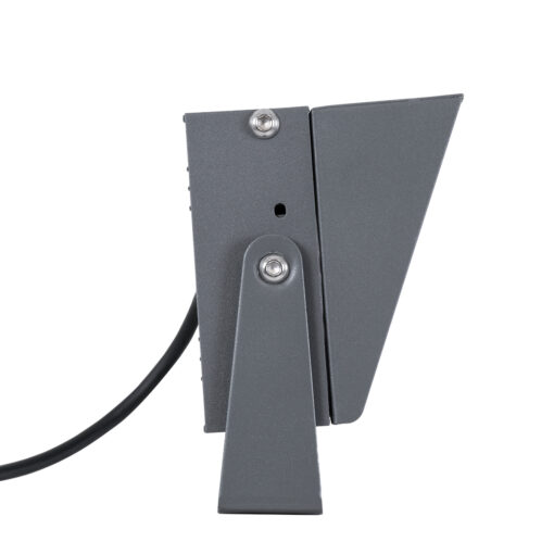 GloboStar® FLOOD-KAMY 90373 Προβολέας Wall Washer με Αντιθαμβωτική Γρίλια για Φωτισμό Κτιρίων LED 30W 2850lm 5° DC 24V Αδιάβροχο IP65 L19.5 x W10.7 x H9.5cm Φυσικό Λευκό 4500K – Γκρι Ανθρακί – 3 Years Warranty