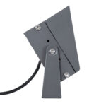 GloboStar® FLOOD-KAMY 90373 Προβολέας Wall Washer με Αντιθαμβωτική Γρίλια για Φωτισμό Κτιρίων LED 30W 2850lm 5° DC 24V Αδιάβροχο IP65 L19.5 x W10.7 x H9.5cm Φυσικό Λευκό 4500K – Γκρι Ανθρακί – 3 Years Warranty