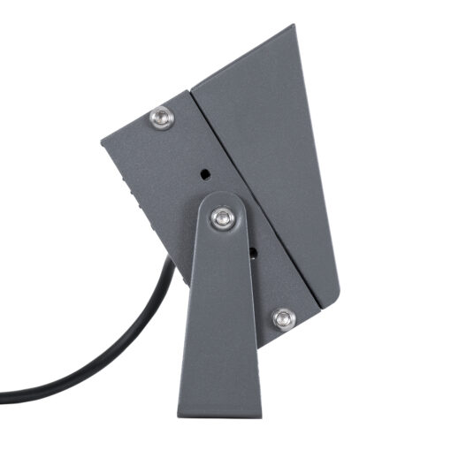 GloboStar® FLOOD-KAMY 90373 Προβολέας Wall Washer με Αντιθαμβωτική Γρίλια για Φωτισμό Κτιρίων LED 30W 2850lm 5° DC 24V Αδιάβροχο IP65 L19.5 x W10.7 x H9.5cm Φυσικό Λευκό 4500K – Γκρι Ανθρακί – 3 Years Warranty